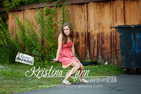 Senior session in downtown Stillwater