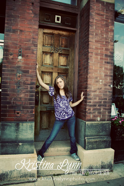 Senior session in downtown Stillwater Senior session in downtown Stillwater