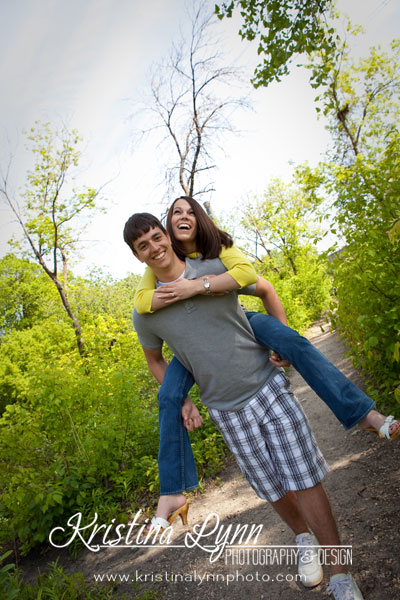 Engagement Portrait Session in downtown Minneapolis