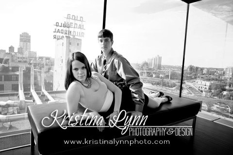 Engagement Portrait Session in downtown Minneapolis