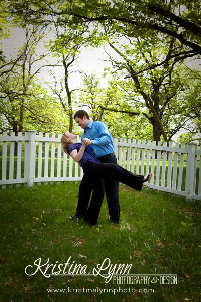Twin Cities Engagement Portrait Session on location