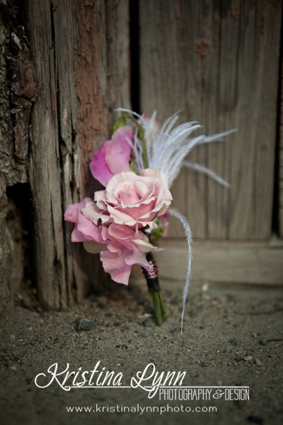 Wedding floral arrangement downtown Stillwater Studio Fleurette