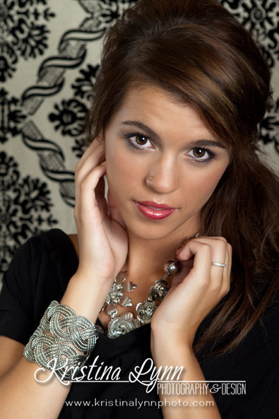 in studio senior portrait session Stillwater MN