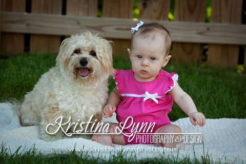 6 month childrens on location portrait photography Clarion Iowa Stillwater MN