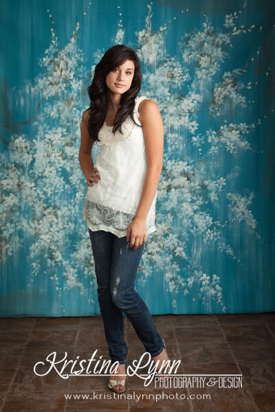 high school senior portrait session in studio Stillwater MN