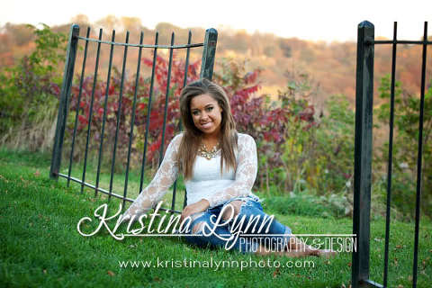 high school senior portrait session outdoors Stillwater MN