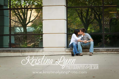 Iowa engagement photography session ISU campus Stillwater MN