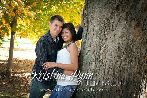 Iowa engagement photography session ISU campus Stillwater MN