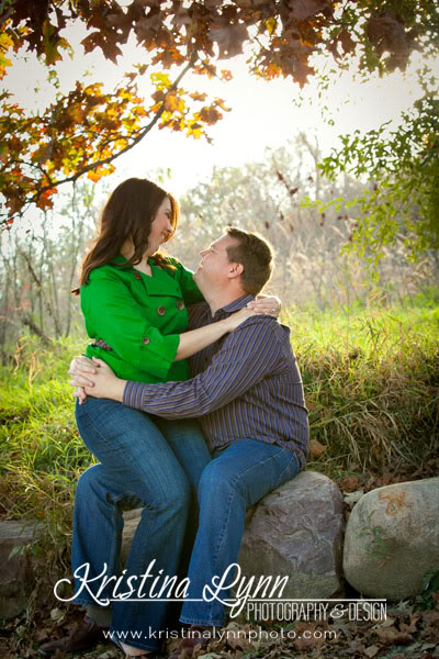 on location engagement portrait session Iowa Twin Cities MN