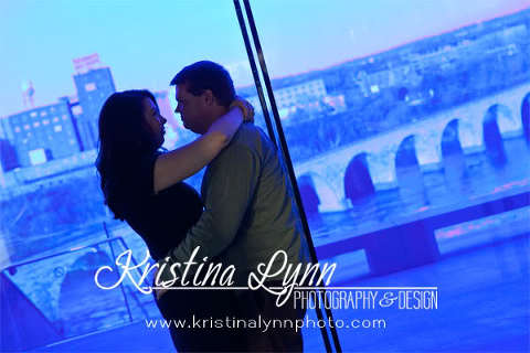 on location engagement portrait session Iowa Twin Cities MN