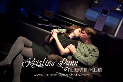 on location engagement portrait session Iowa Twin Cities MN