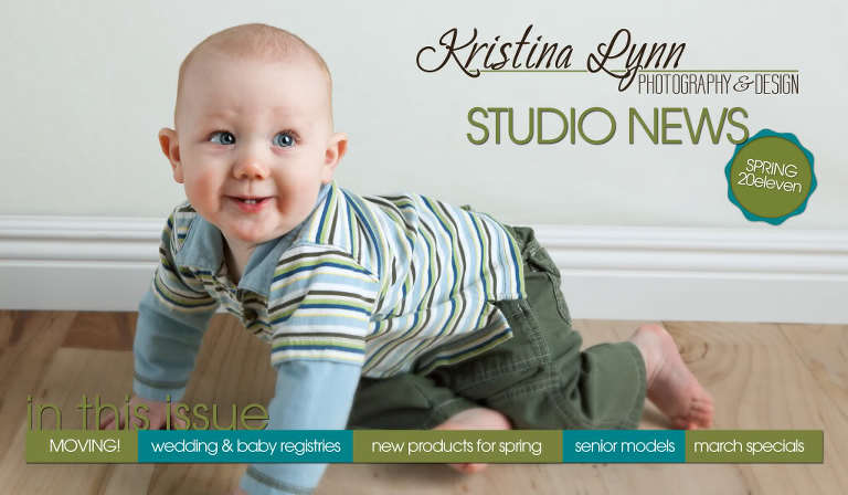 Kristina Lynn Photography & Design Newsletter Cedar Rapids portrait photographer