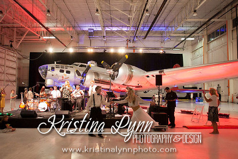 Bands at Wings Over the Rockies Museum B17 event Denver Photographer Kristina Lynn Photography & Design