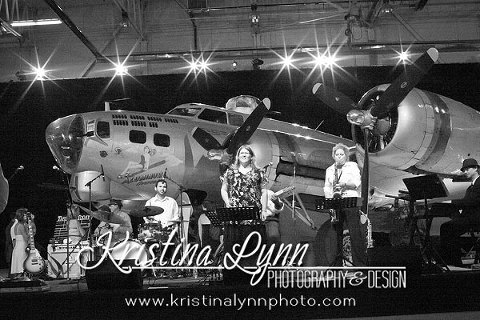 Bands at Wings Over the Rockies Museum B17 event Denver Photographer Kristina Lynn Photography & Design