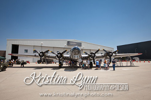 Aluminum Overcast Wings Over the Rockies Museum B17 event Denver Photographer Kristina Lynn Photography & Design