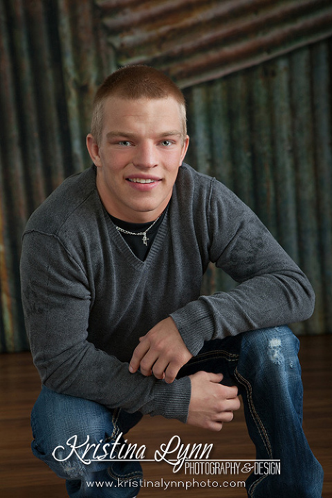 clarion iowa senior studio portraits