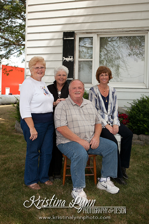 Outdoor family session on an Iowa farm by Kristina Lynn Photography & Design based out of Denver Colorado