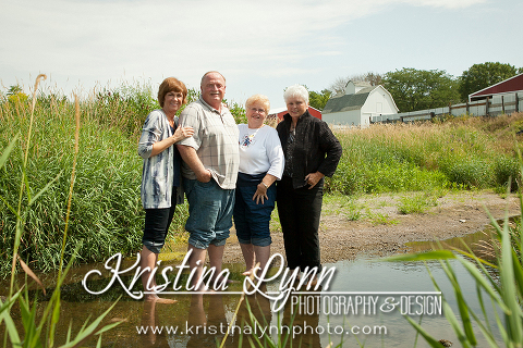 Outdoor family session on an Iowa farm by Kristina Lynn Photography & Design based out of Denver Colorado