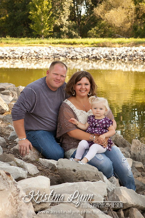 Outdoor family photo session photographed by Kristina Lynn Photography & Design based in Denver, CO.