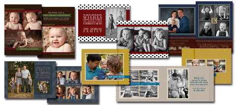 custom designed christmas cards by Kristina Lynn Photography & Design based in Denver, CO
