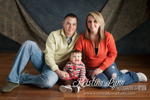 Denver based portrait photographer Kristina Lynn Photography & Design photographs a family before deployment.