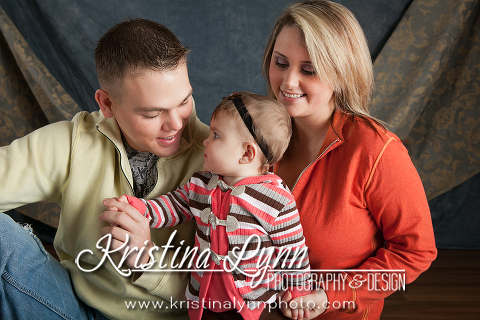 Denver based portrait photographer Kristina Lynn Photography & Design photographs a family before deployment.