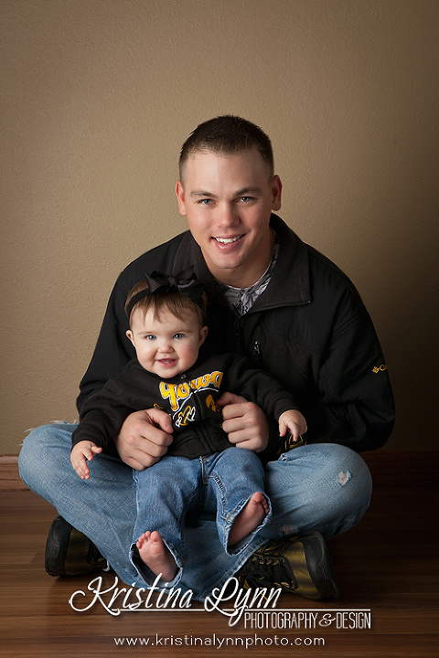 Denver portrait photographer Kristina Lynn Photography & Design photographs a family before deployment.