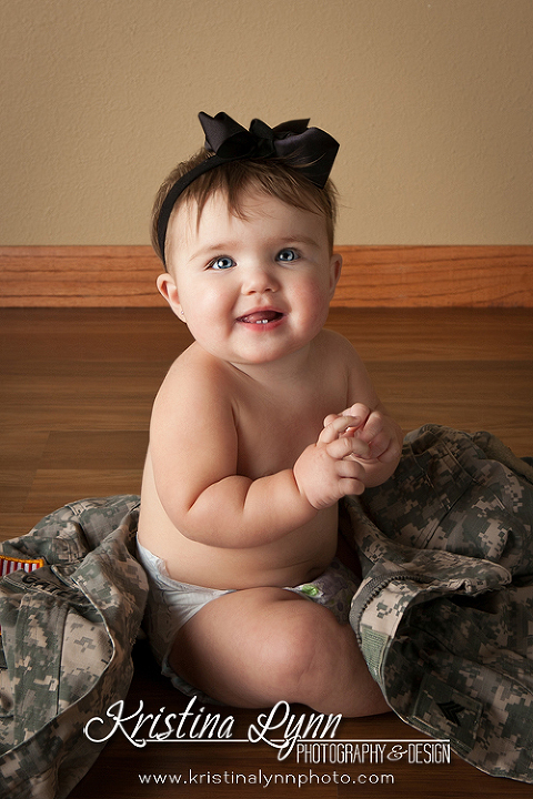 Denver portrait photographer Kristina Lynn Photography & Design photographs a family before deployment.