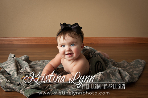 Denver portrait photographer Kristina Lynn Photography & Design photographs a family before deployment.