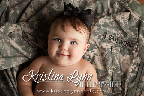 Denver portrait photographer Kristina Lynn Photography & Design photographs a family before deployment.