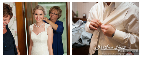 Denver wedding photographer Kristina Lynn Photography & Design travels to Iowa for this vintage inspired wedding.