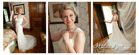 Denver wedding photographer Kristina Lynn Photography & Design travels to Iowa for this vintage inspired wedding.