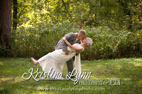 Denver wedding photographer Kristina Lynn Photography & Design travels to Iowa for this vintage inspired wedding.