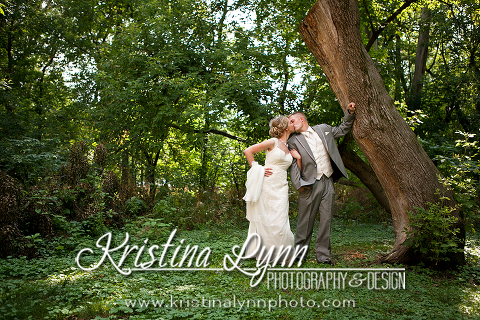 Denver wedding photographer Kristina Lynn Photography & Design travels to Iowa for this vintage inspired wedding.