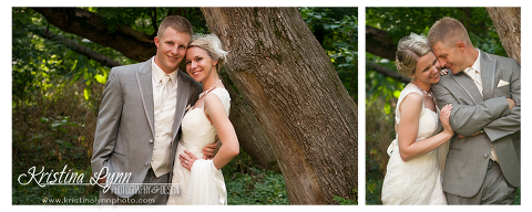Denver wedding photographer Kristina Lynn Photography & Design travels to Iowa for this vintage inspired wedding.