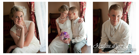 Denver wedding photographer Kristina Lynn Photography & Design travels to Iowa for this vintage inspired wedding.