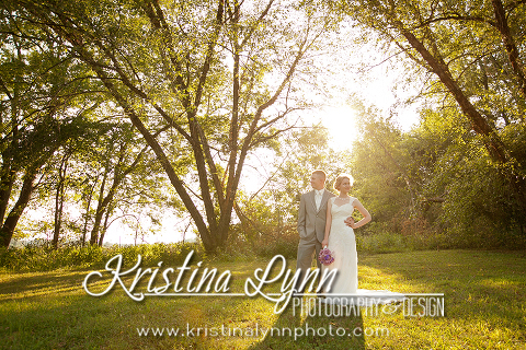 Denver wedding photographer Kristina Lynn Photography & Design travels to Iowa for this vintage inspired wedding.