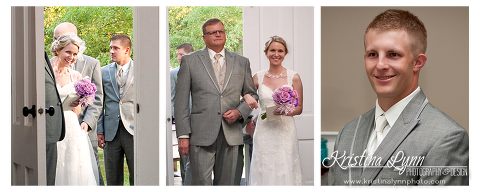 Denver wedding photographer Kristina Lynn Photography & Design travels to Iowa for this vintage inspired wedding.