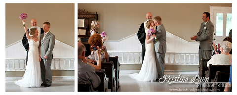 Denver wedding photographer Kristina Lynn Photography & Design travels to Iowa for this vintage inspired wedding.