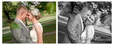 Denver wedding photographer Kristina Lynn Photography & Design travels to Iowa for this vintage inspired wedding.