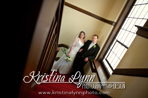 Denver wedding photographer Kristina Lynn Photography & Design photographs a beautiful wedding at the Iowa State University campus.