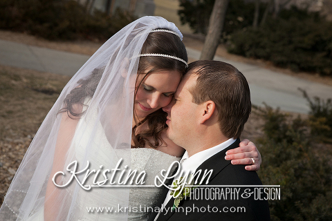 Denver wedding photographer Kristina Lynn Photography & Design photographs a beautiful wedding at the Iowa State University campus.