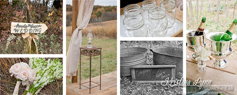 A rustic chic wedding captured by Denver photographer Kristina Lynn Photography & Design