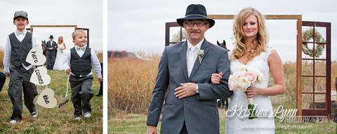 A rustic chic wedding captured by Denver photographer Kristina Lynn Photography & Design