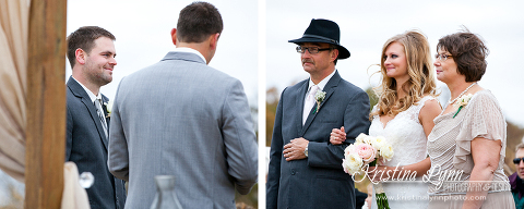 A rustic chic wedding captured by Denver photographer Kristina Lynn Photography & Design