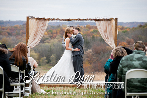 A rustic chic wedding captured by Denver photographer Kristina Lynn Photography & Design