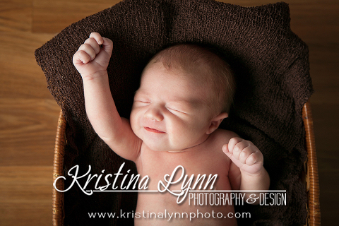 Newborn photo session with Denver photographer Kristina Lynn Photography & Design