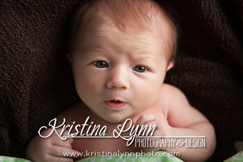 Newborn photo session with Denver photographer Kristina Lynn Photography & Design