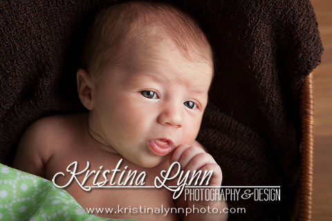 Newborn photo session with Denver photographer Kristina Lynn Photography & Design