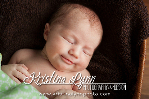 Newborn photo session with Denver photographer Kristina Lynn Photography & Design